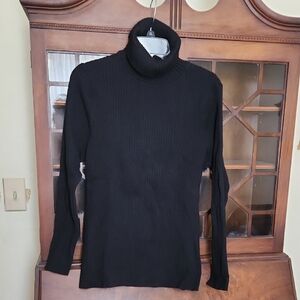 Chadwicks Classic Black Turtleneck Sweater Nwot. Never Worn.